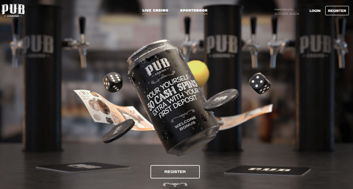 Pub Casino Promo Code Welcome Bonus