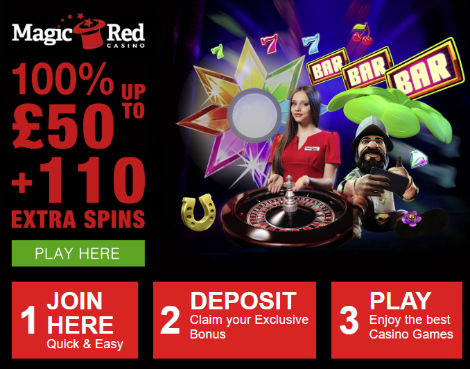 Magic Red Casino Welcome Bonus