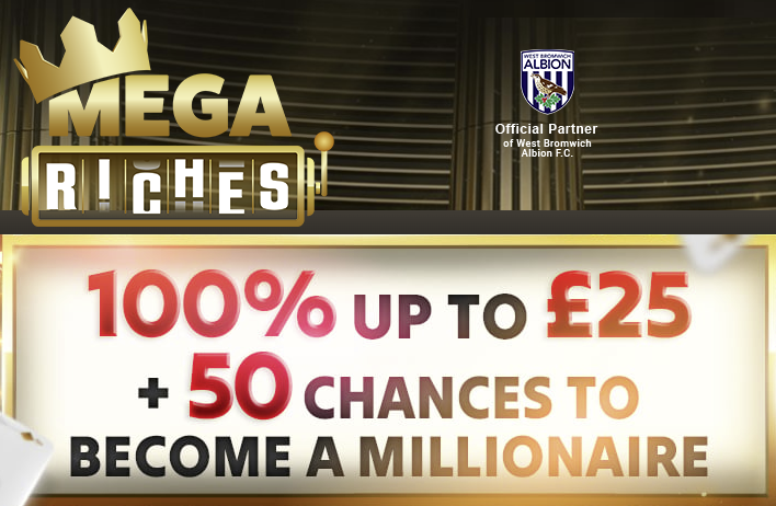 Mega Riches jackpot slots welcome bonus