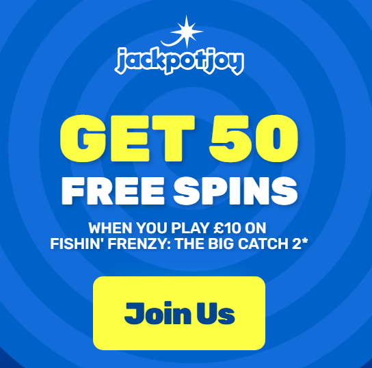 Jackpotjoy casino bonus with free spins
