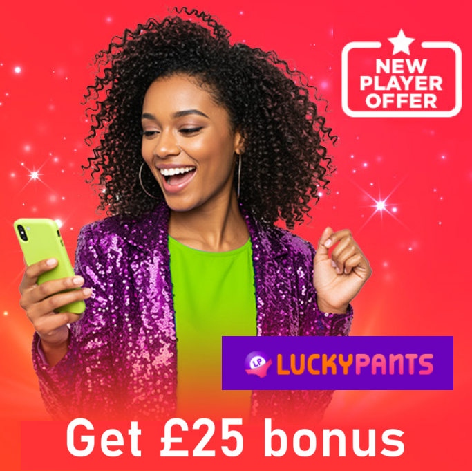Lucky Pants Deposit Welcome Bonus, Lucky Pants UK Claim Code