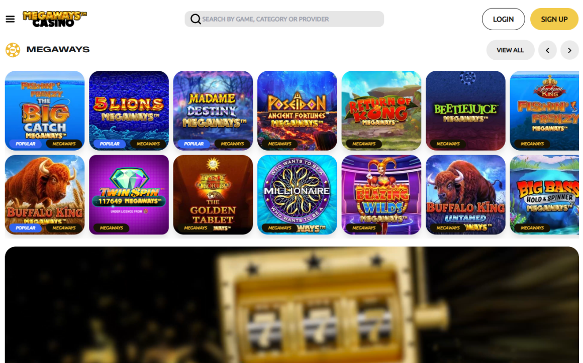 new casino sites - new Megaways casino slot site