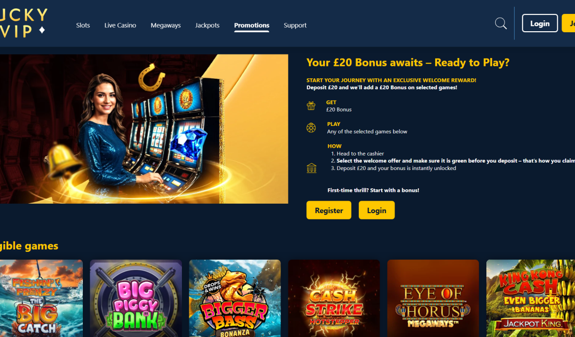 Lucky VIP Casino Bonus Code