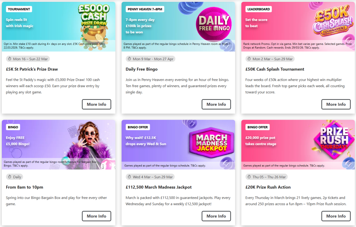 kitty bingo promotions